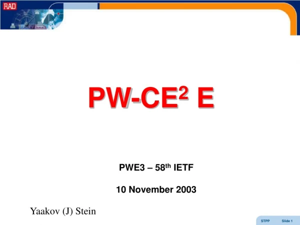 PW-CE 2 E