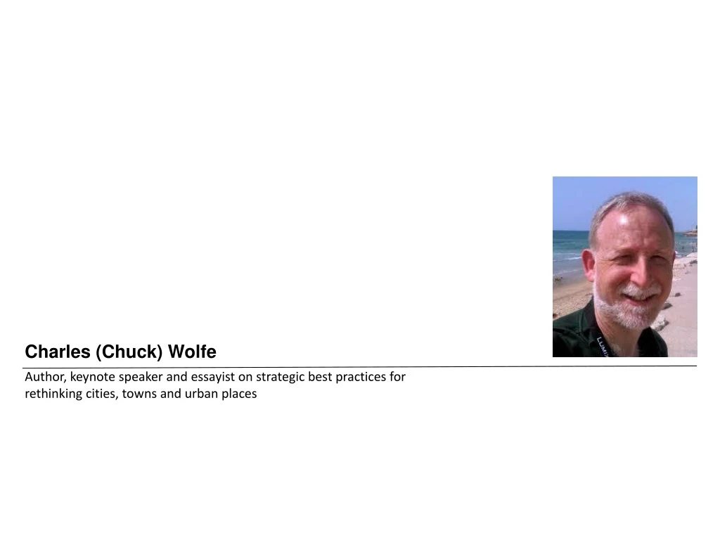 charles chuck wolfe author keynote speaker