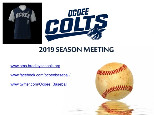 2019 SEASON MEETING