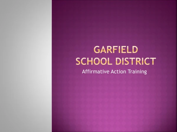 Garfield School district