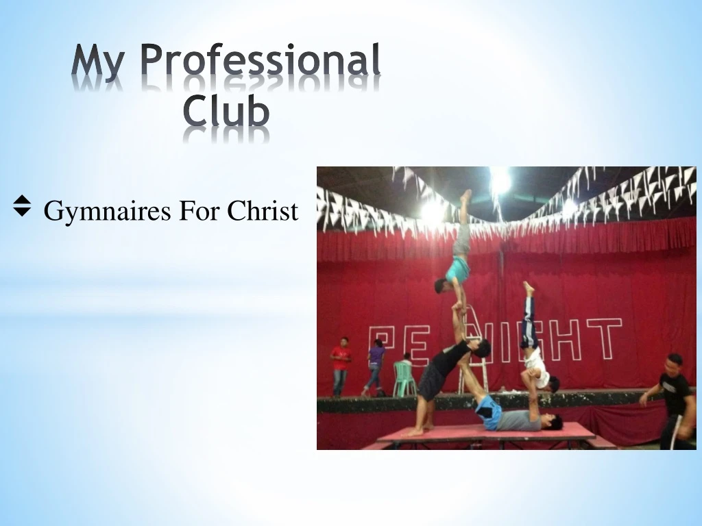 my professional club