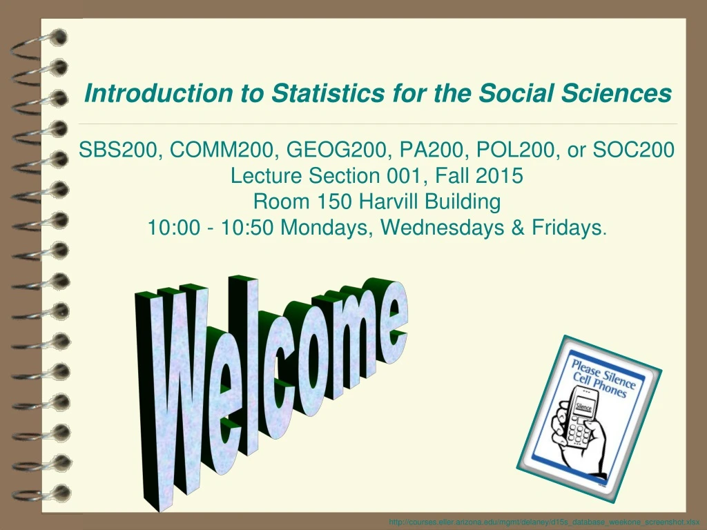 introduction to statistics for the social