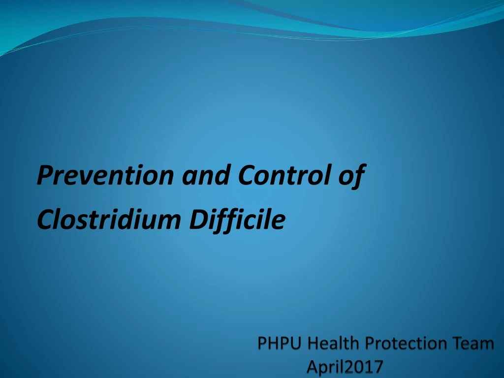 phpu health protection team april2017
