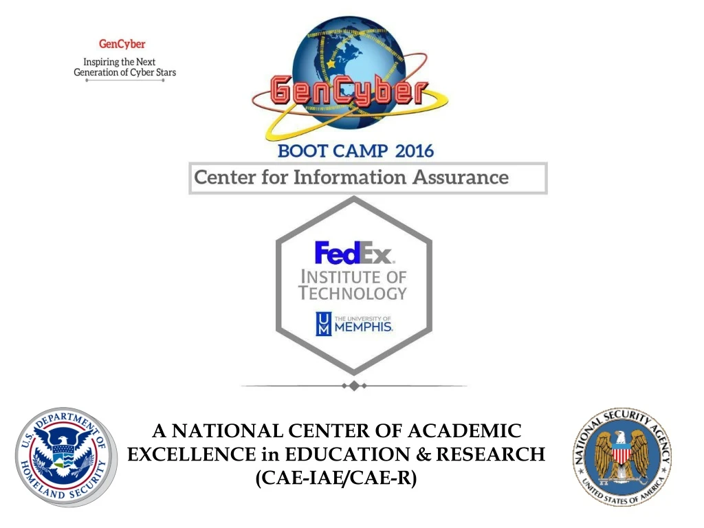 a national center of academic excellence