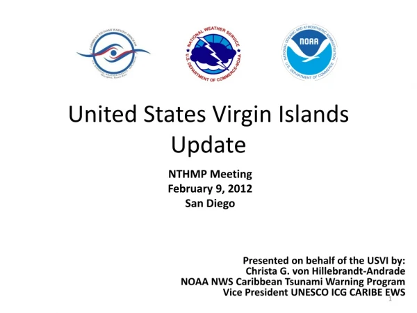United States Virgin Islands Update