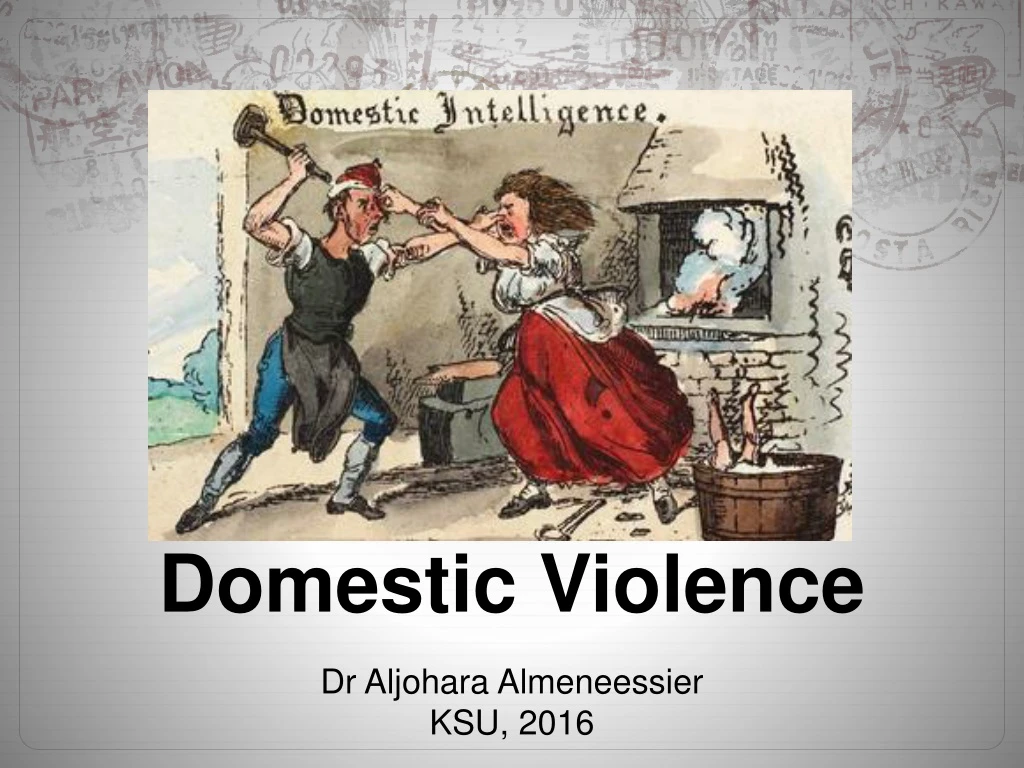 domestic violence