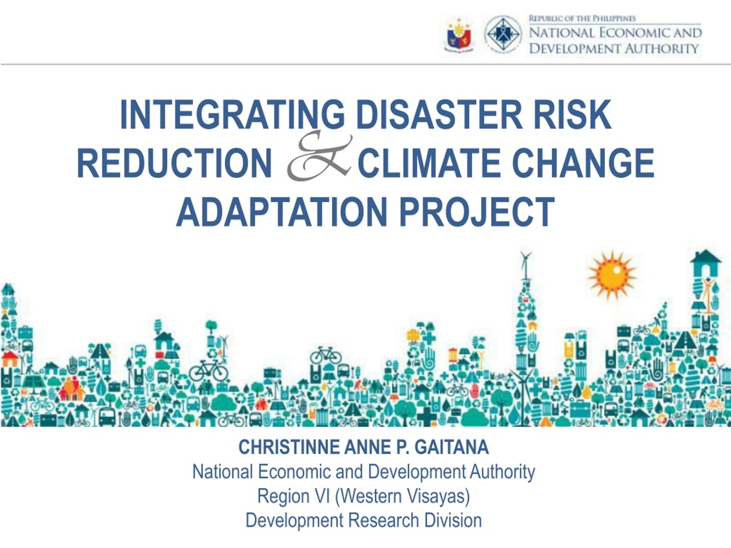 PPT - INTEGRATING DISASTER RISK REDUCTION CLIMATE CHANGE ADAPTATION ...