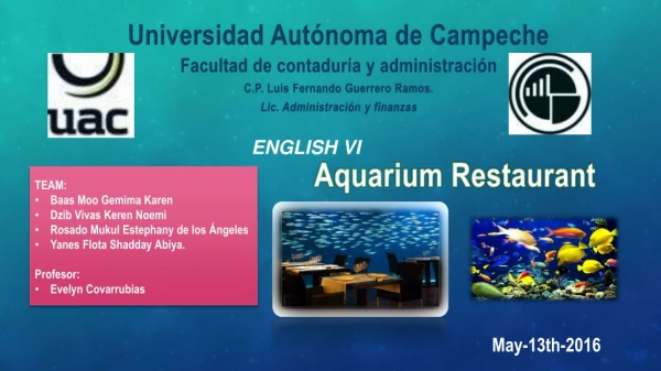 Universidad Autónoma de Campeche Facultad de contaduría y administración