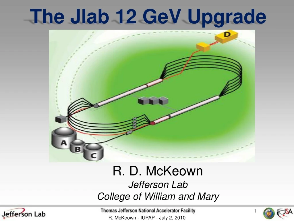 the jlab 12 gev upgrade