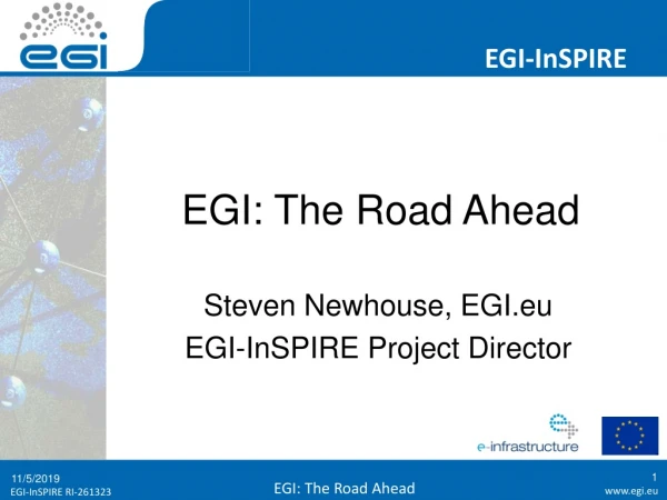 EGI: The Road Ahead