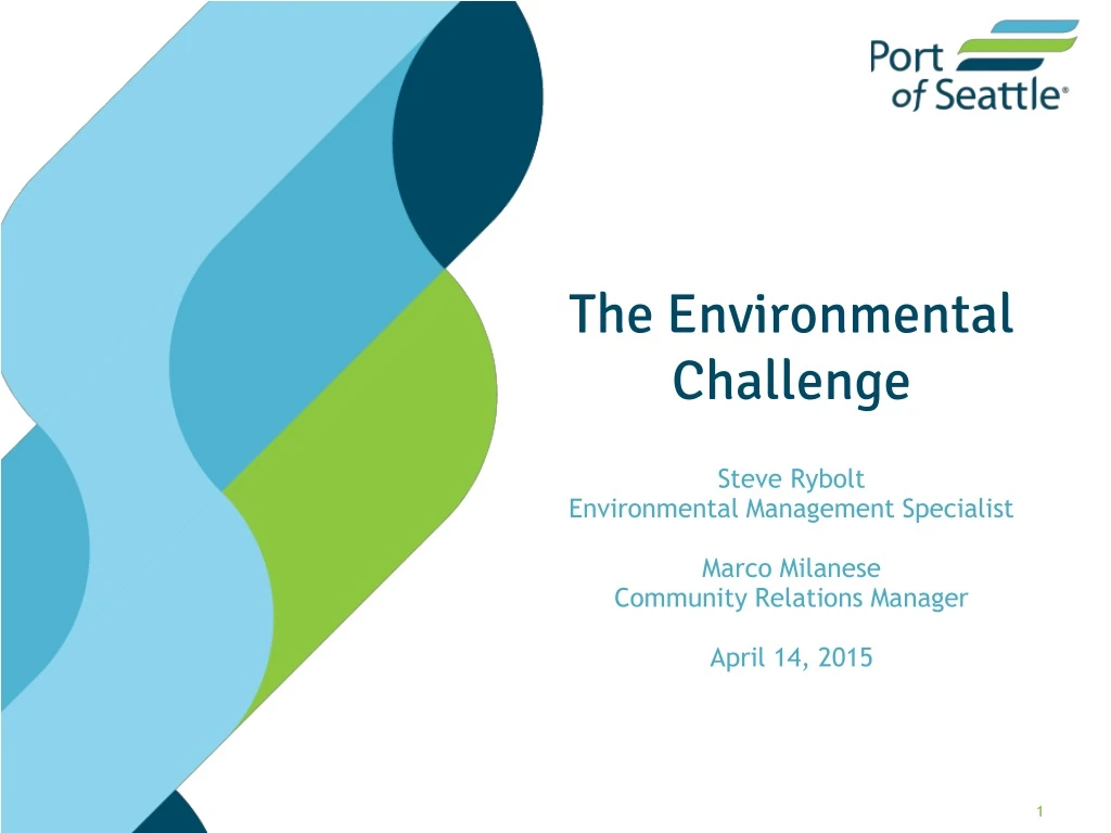 the environmental challenge