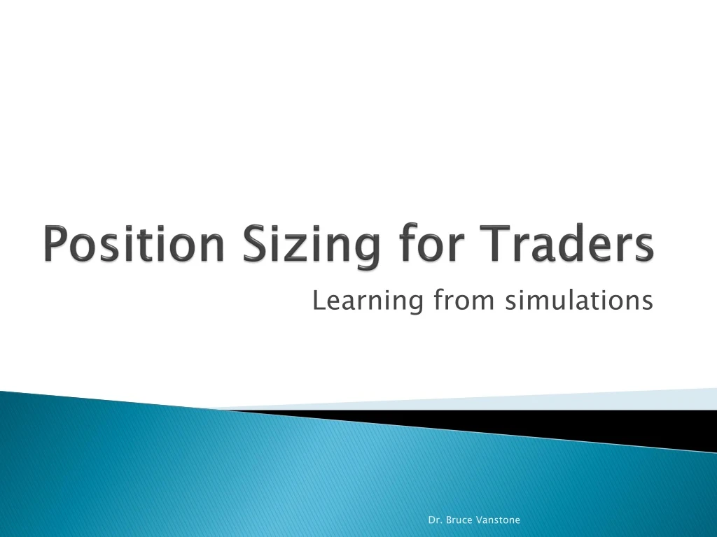 position sizing for traders