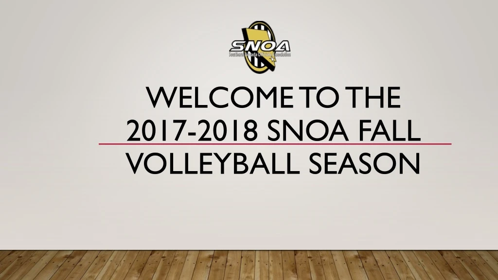 welcome to the 2017 2018 snoa fall volleyball season
