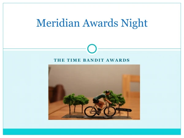 Meridian Awards Night