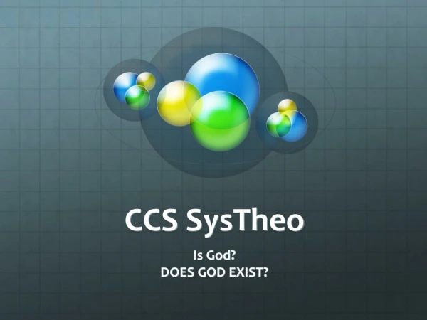 CCS SysTheo