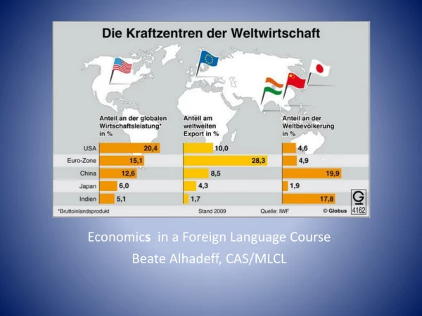 Economic s in a Foreign Language Course
