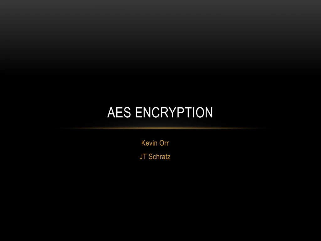 aes encryption