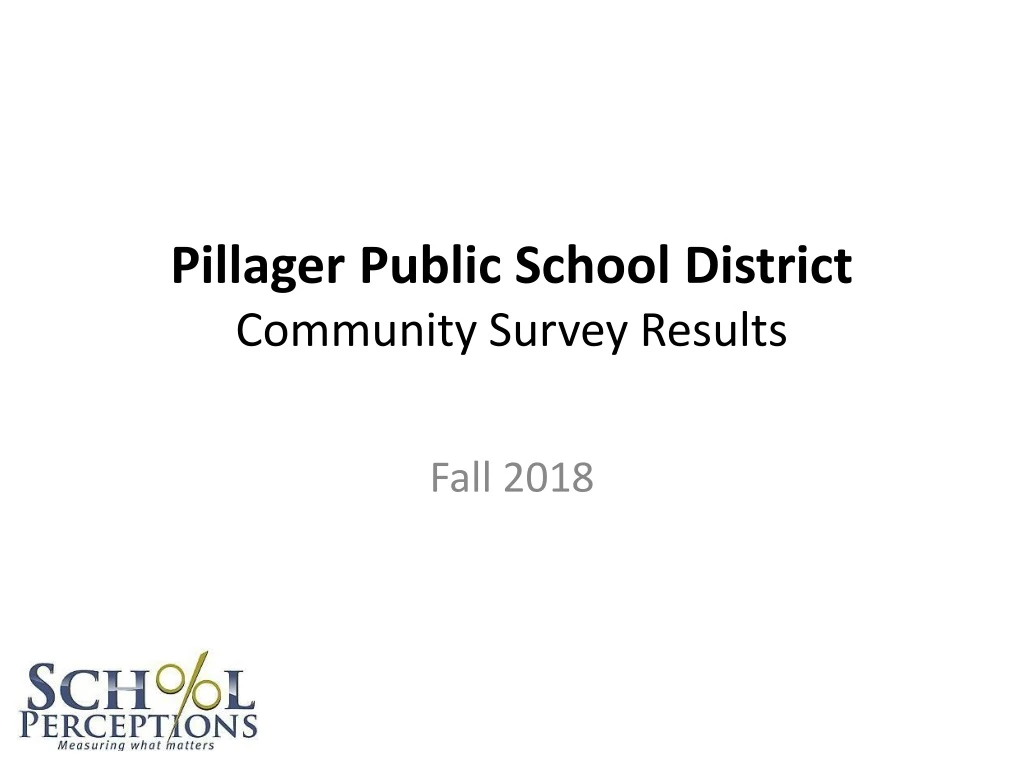 pillager public school district community survey results