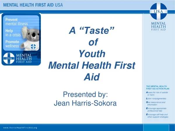 A “Taste” of Youth Mental Health First Aid