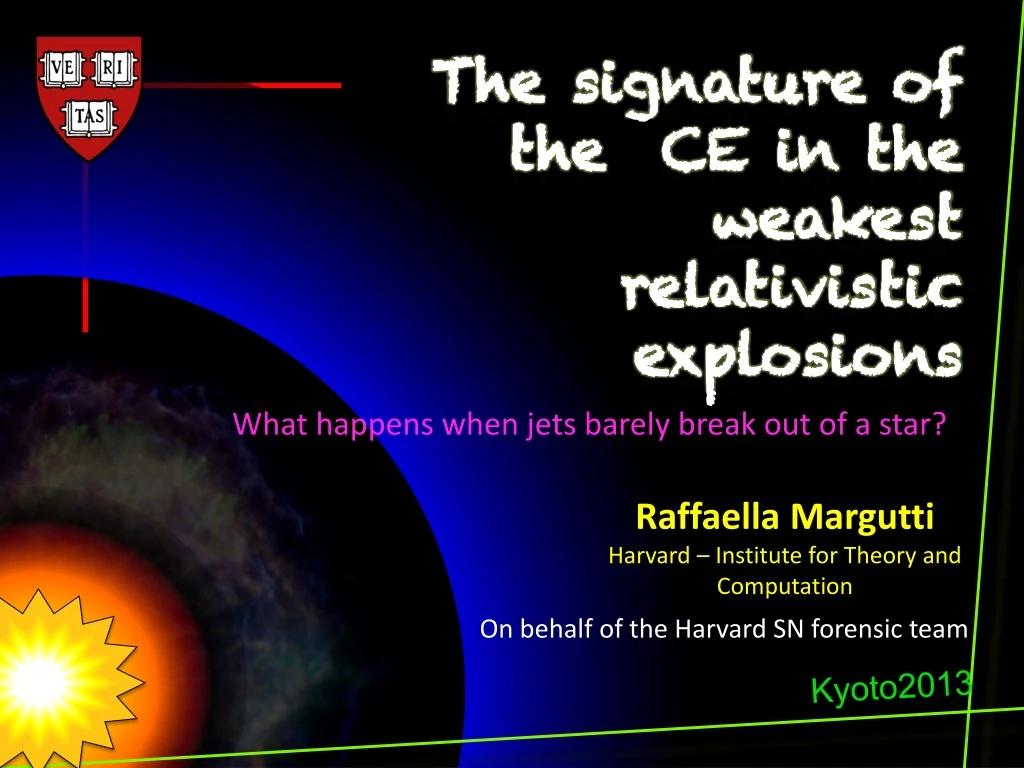 the signature of the ce in the weakest