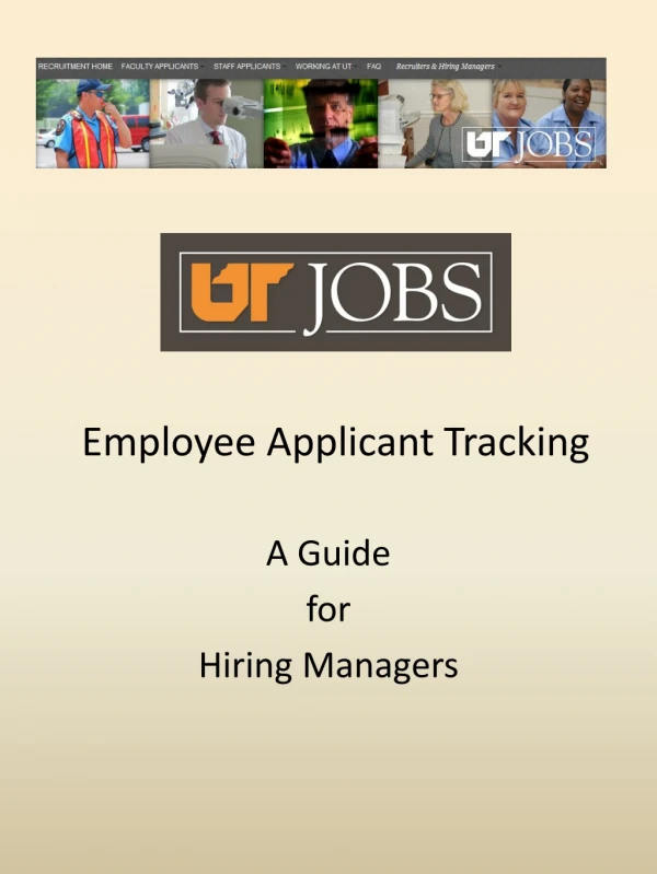 Employee Applicant Tracking