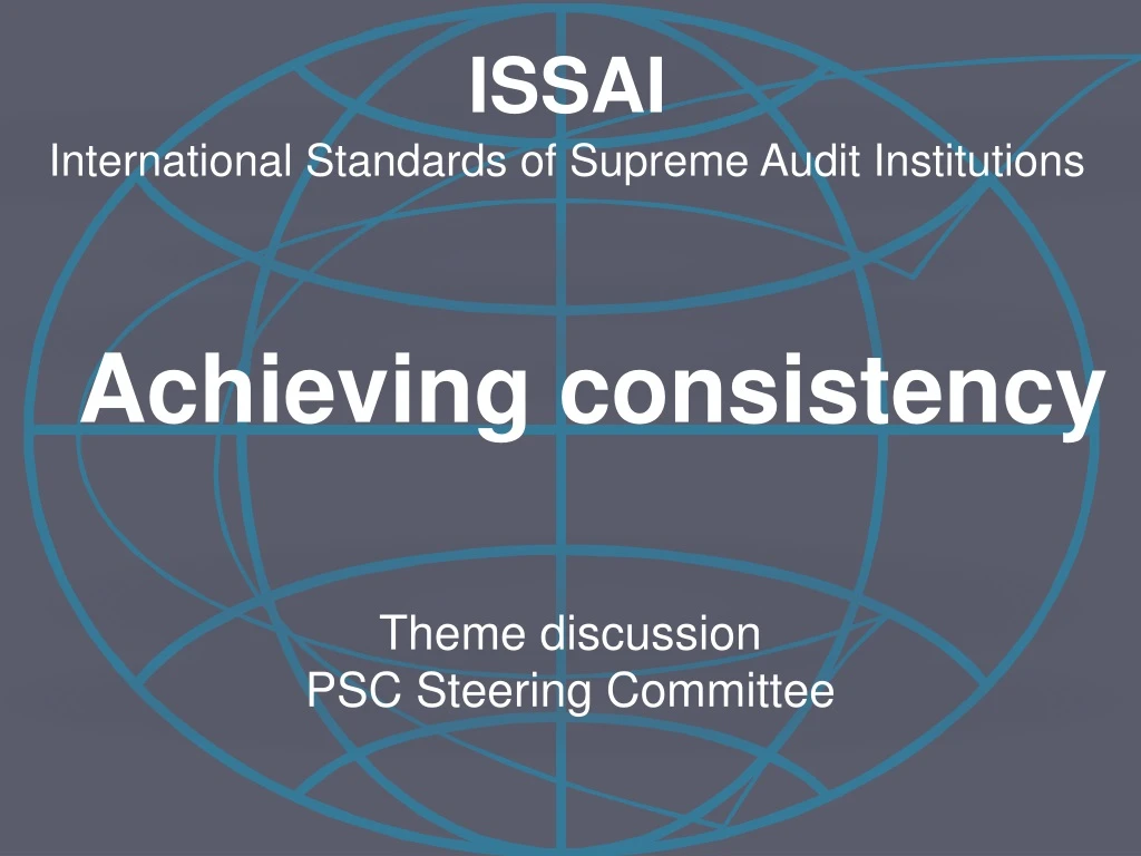 issai international standards of supreme audit