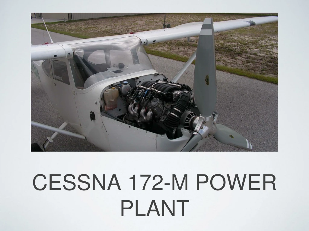 cessna 172 m power plant