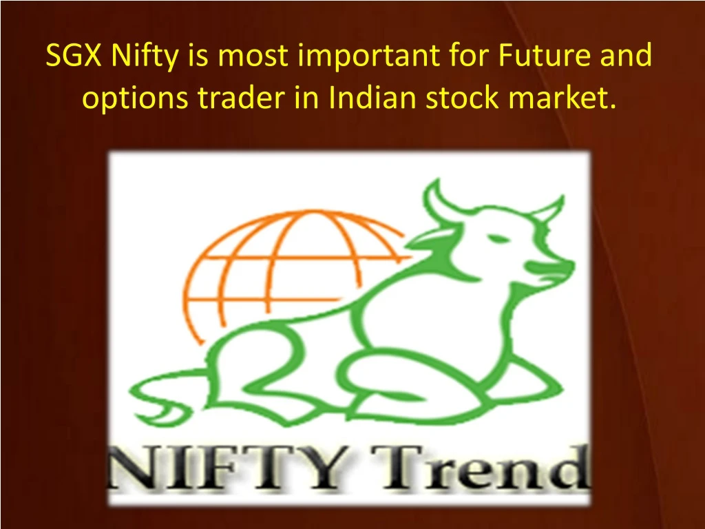 sgx nifty is most important for future