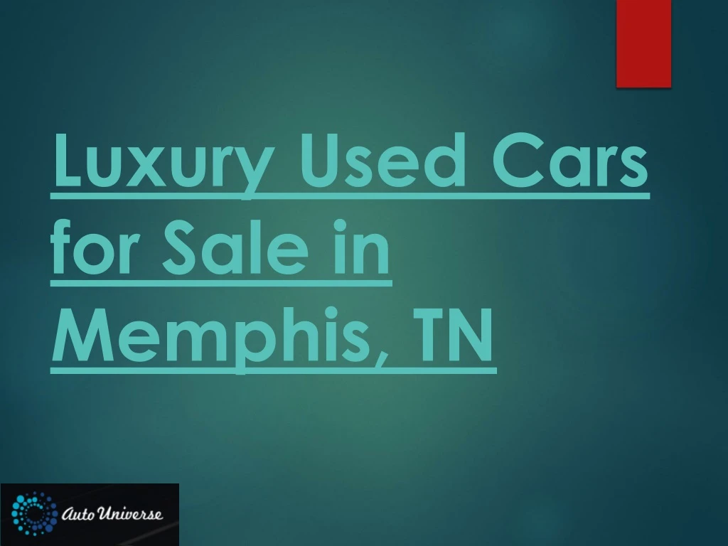 luxury used cars for sale in memphis tn