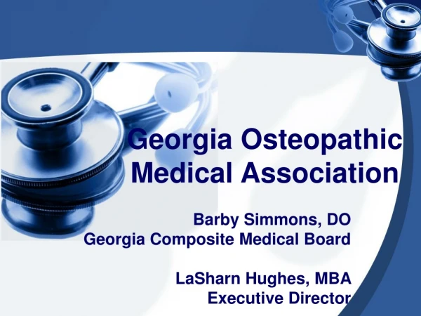Georgia Osteopathic Medical Association