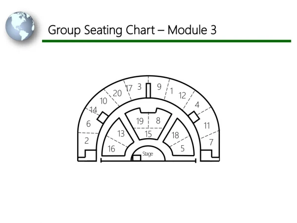 Group Seating Chart – Module 3