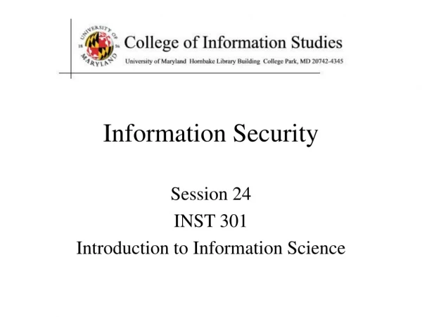 Information Security