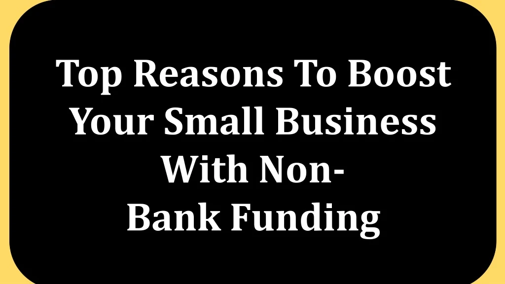 top reasons to boost your small business with