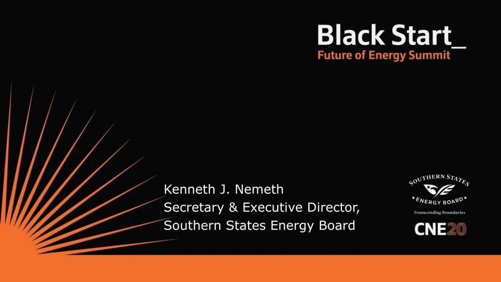 kenneth j nemeth secretary executive director southern states energy board