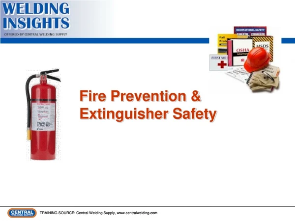 Fire Prevention &amp; Extinguisher Safety