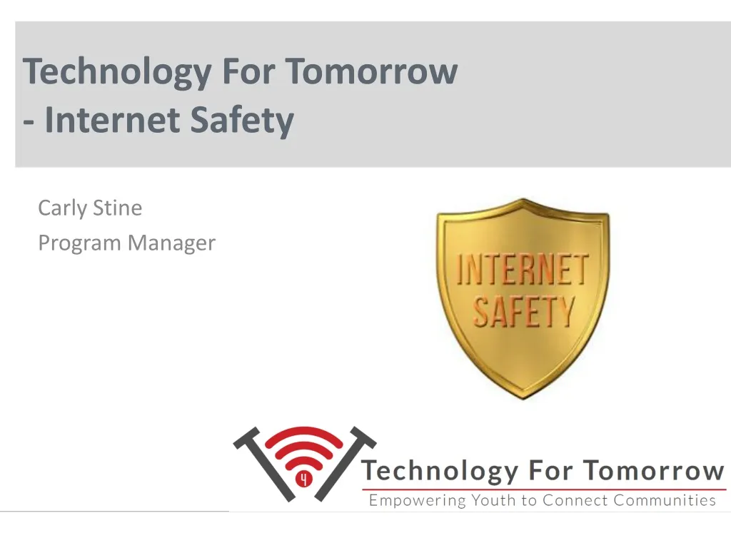 technology for tomorrow internet safety