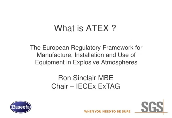 What is ATEX ?
