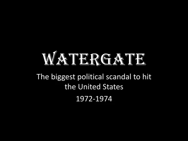 Watergate