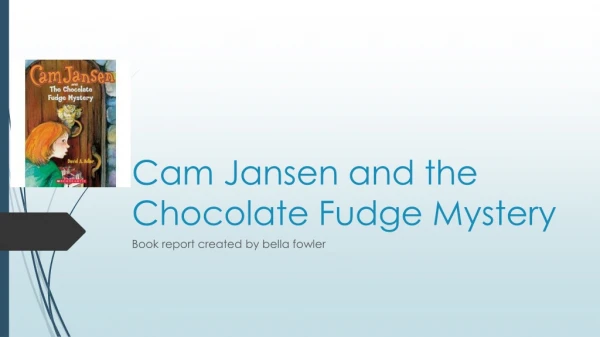 Cam Jansen and the C hocolate F udge Mystery