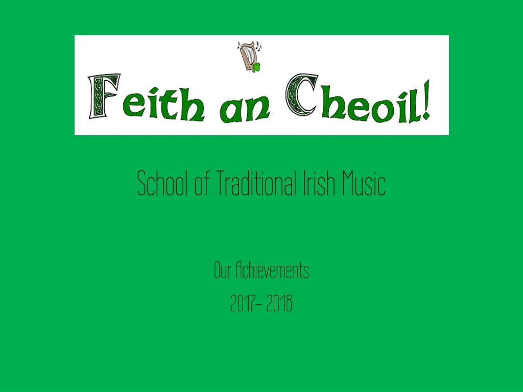 school of traditional irish music