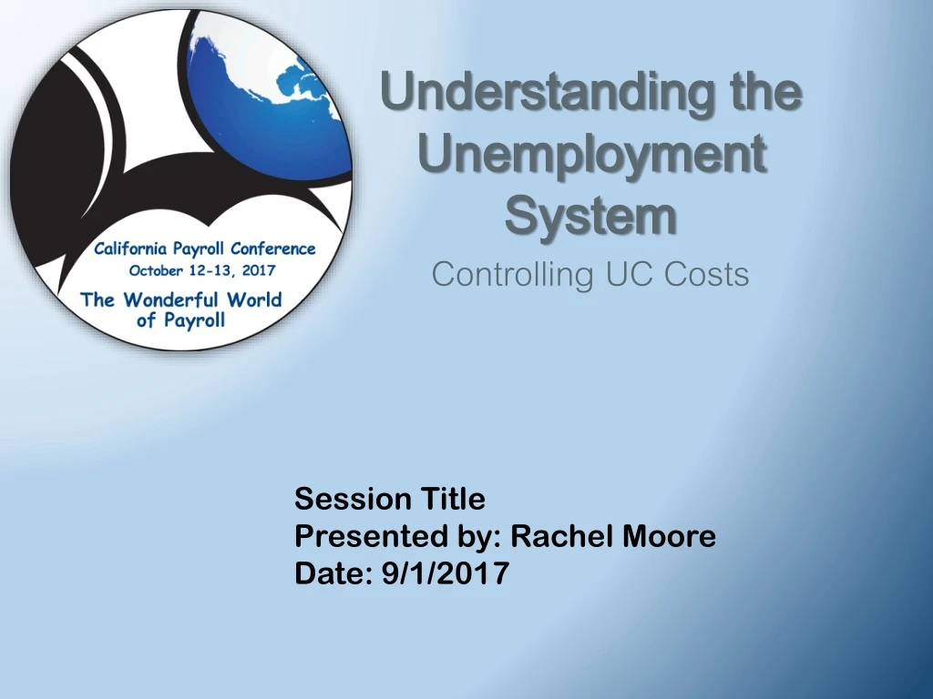 understanding the unemployment system controlling