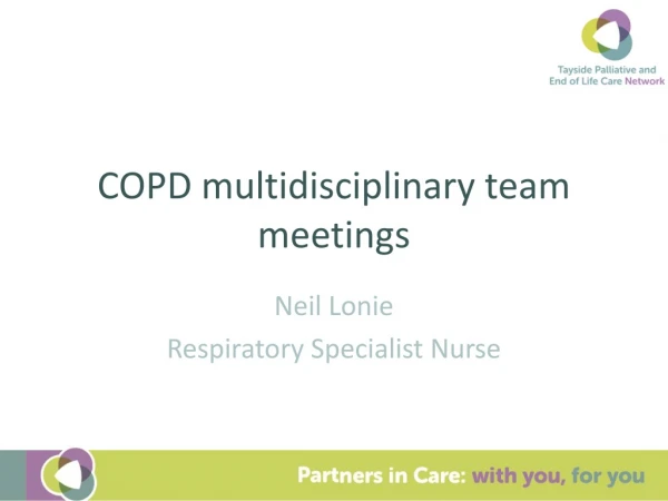 COPD multidisciplinary team meetings