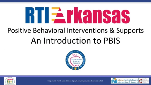 Positive Behavioral Interventions &amp; Supports