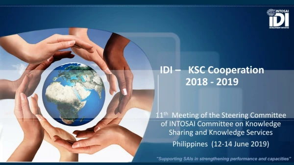 IDI – KSC Cooperation 2018 - 2019