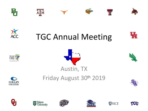 TGC Annual Meeting
