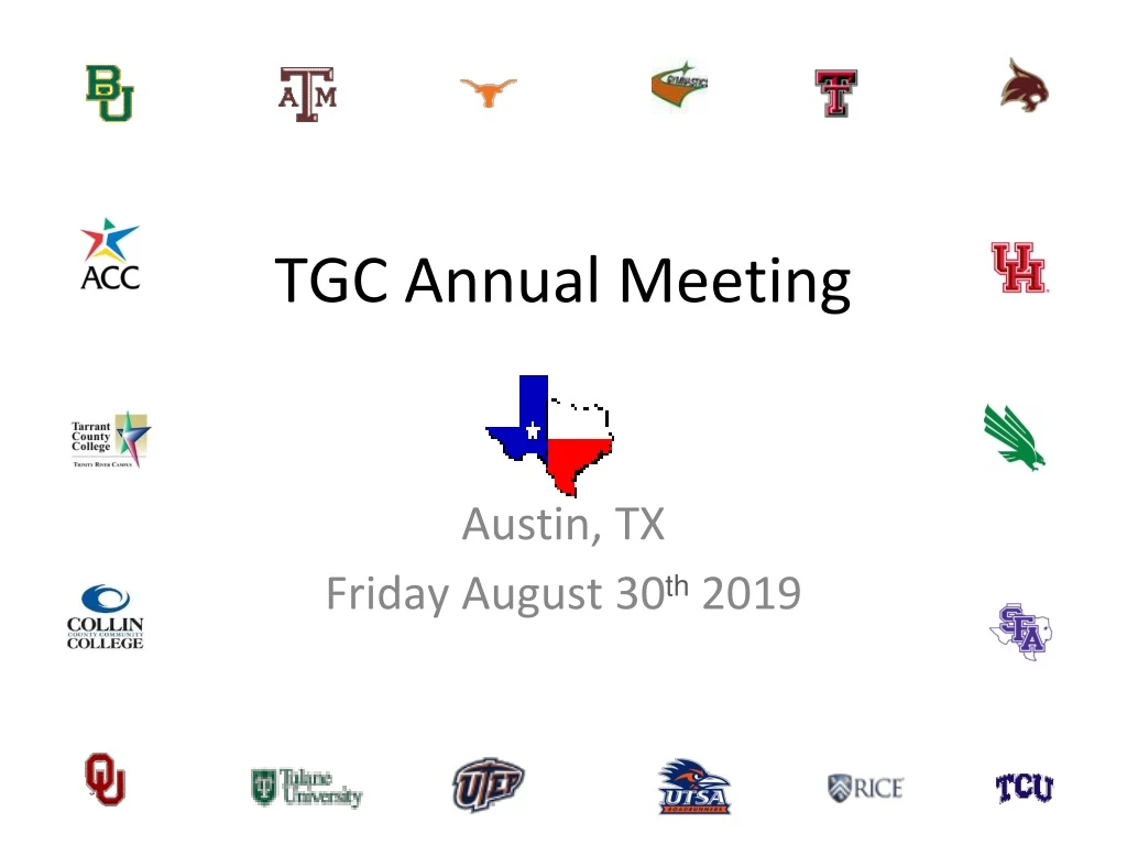 tgc annual meeting