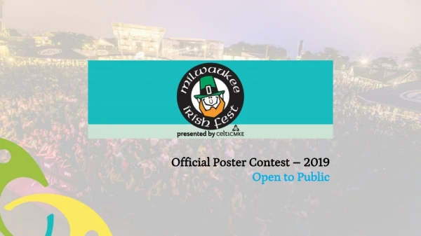 Official Poster Contest – 2019 Open to Public