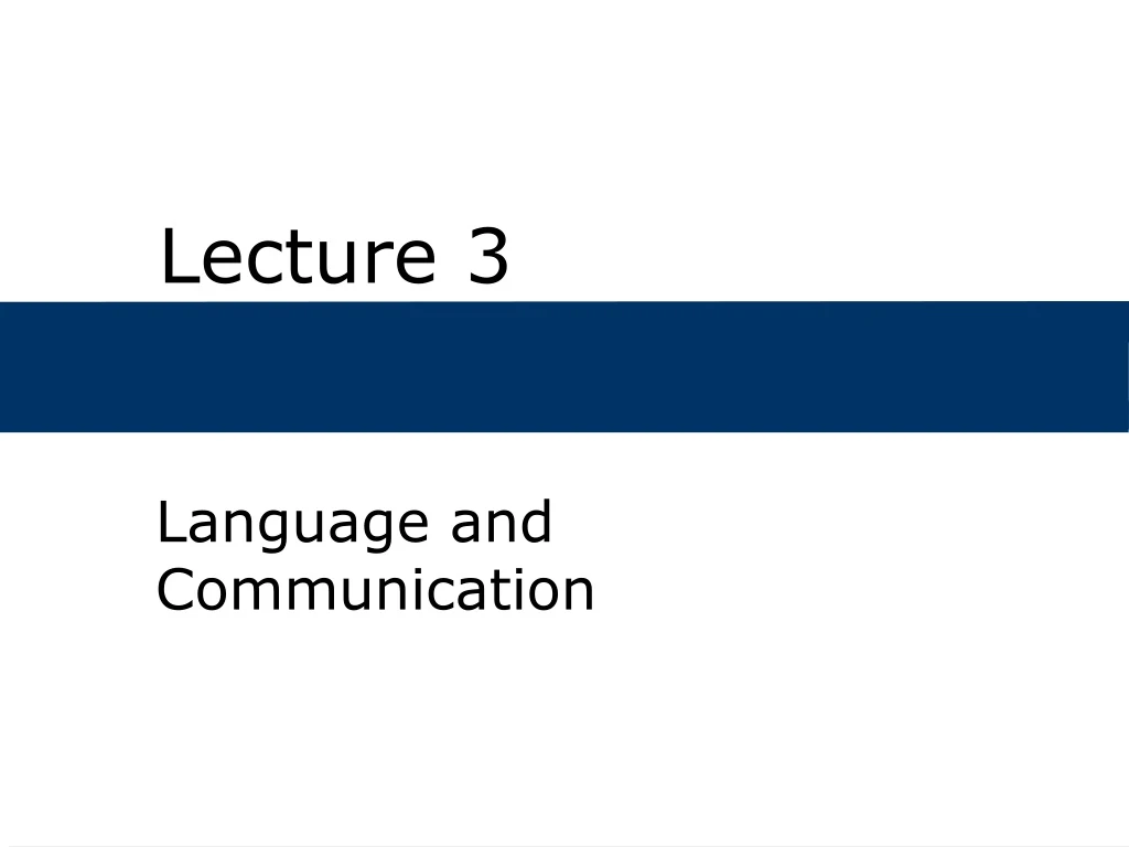 lecture 3