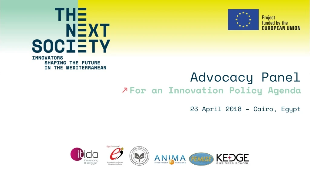 advocacy panel for an innovation policy agenda