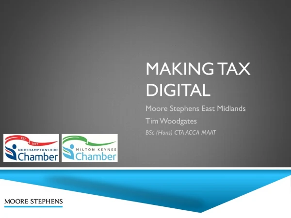 Making tax digital